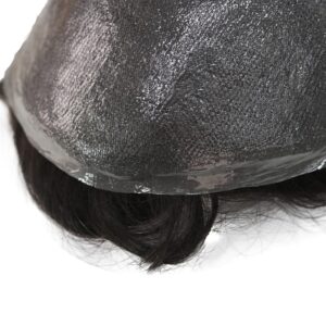 Super Thin Skin 0.04-0.06mm V Loop All Over hair systems back