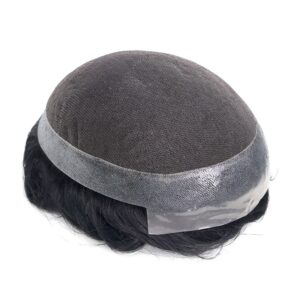 Australia Hair System French Lace in Center with Polyskin All Around hair systems