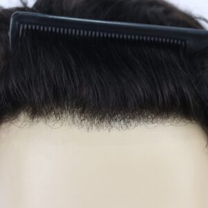 Super Thin Skin 0.02-0.03mm V Loop All Over hair systems hairline