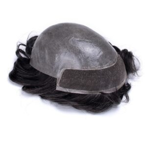 Ominilace Lace Front with Skin in the Back hair systems side