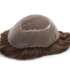 Apollo Fine Mono with Scallop Front with Poly with Gauze in Perimeter hair systems front