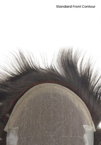 Q6 Hair System French Lace in Body With Thin Skin Back&Sides hair systems