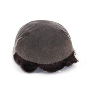 Swiss Lace Base Pre-cut Scalloped Natural-looking Hairline hair systems 1