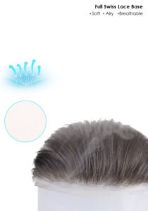 Full Swiss Lace Base Hair System For Men hair systems