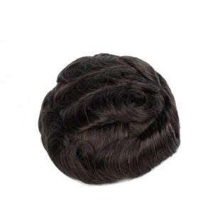 New Australia Lace in Center With PU Around hair systems center