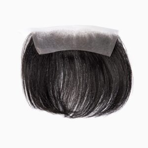 Men’s Frontal Hairpiece Specially Designed to Cover Male Receding Hairline back