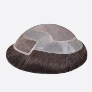 Super Fine Mono and French Lace Front Hair Systems Side