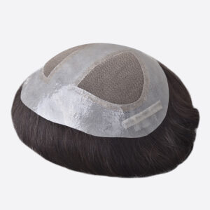 French Lace with Skin Hair Systems Back