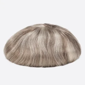 French Lace Stripe Color Hair Systems Side