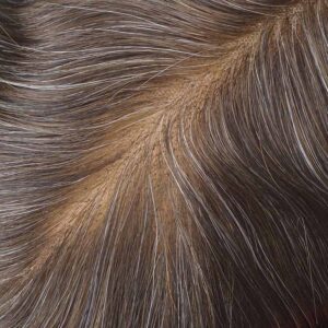 French Lace with Swiss Lace Front Hair Systems Top