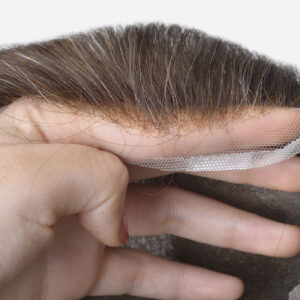 French Lace with Swiss Lace Front Hair Systems Hairline