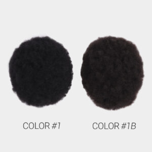 Thin Skin Africa Curl Hair Systems Color